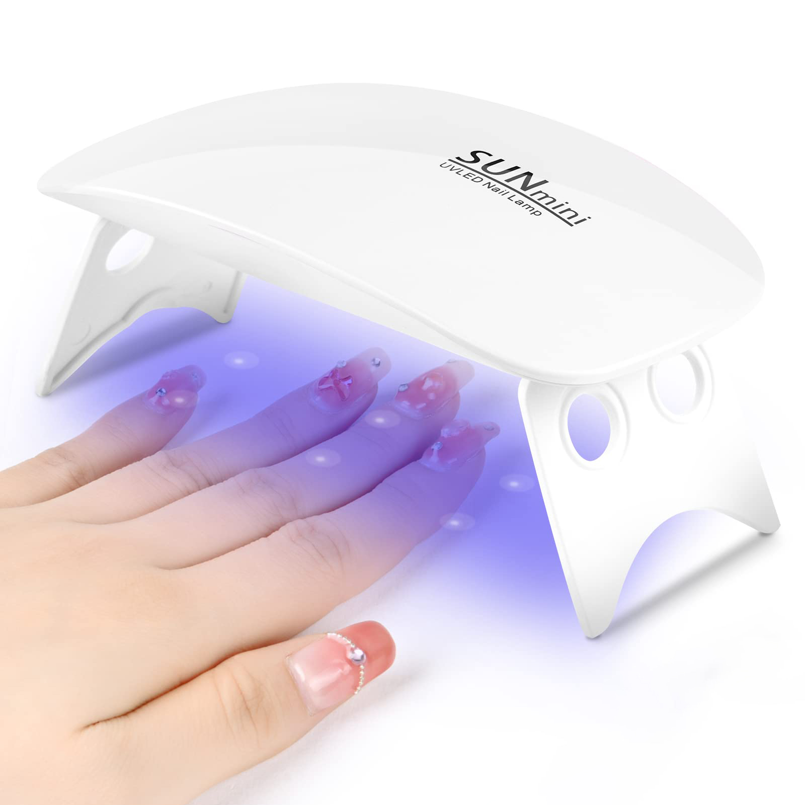 Photography Lighting Gel - Портативная УФ-лампа для ногтей с 6