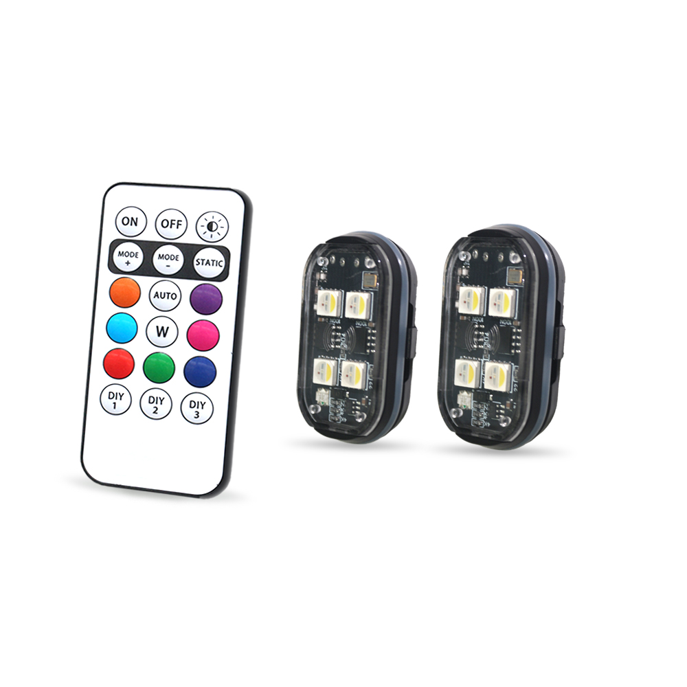 Interior Photography Lighting - 2 шт. RGB автомобильный окружающий свет,