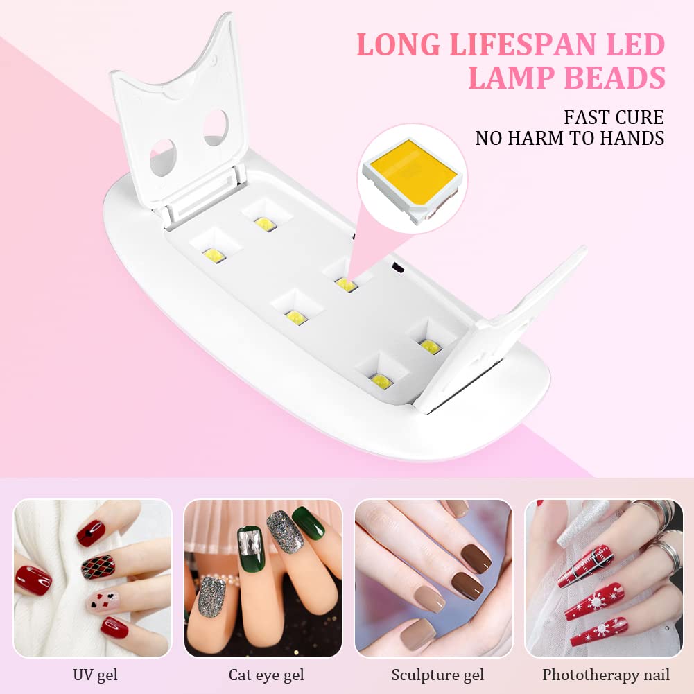Портативная УФ-лампа для ногте – обзор и цена Photography Lighting Gel