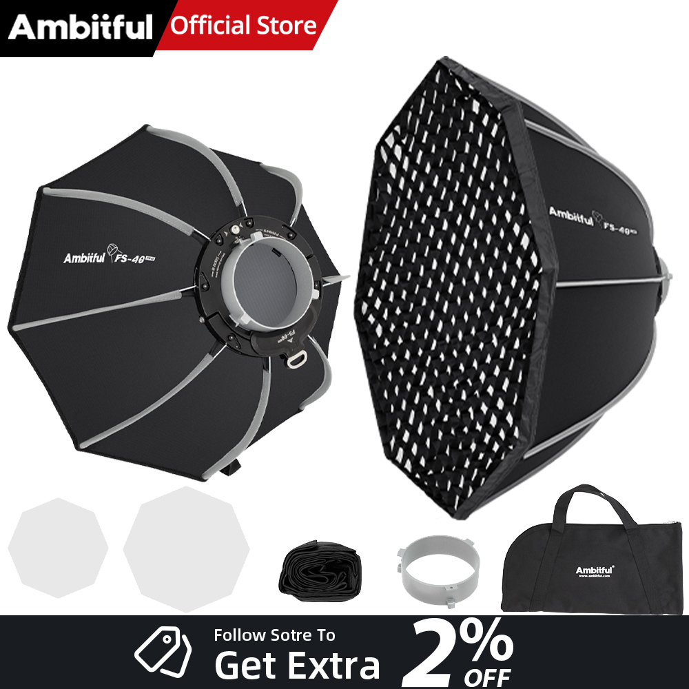 Световой бокс AMBITFUL FS40PRO – обзор и цена Photography Studio Lighting Set Up