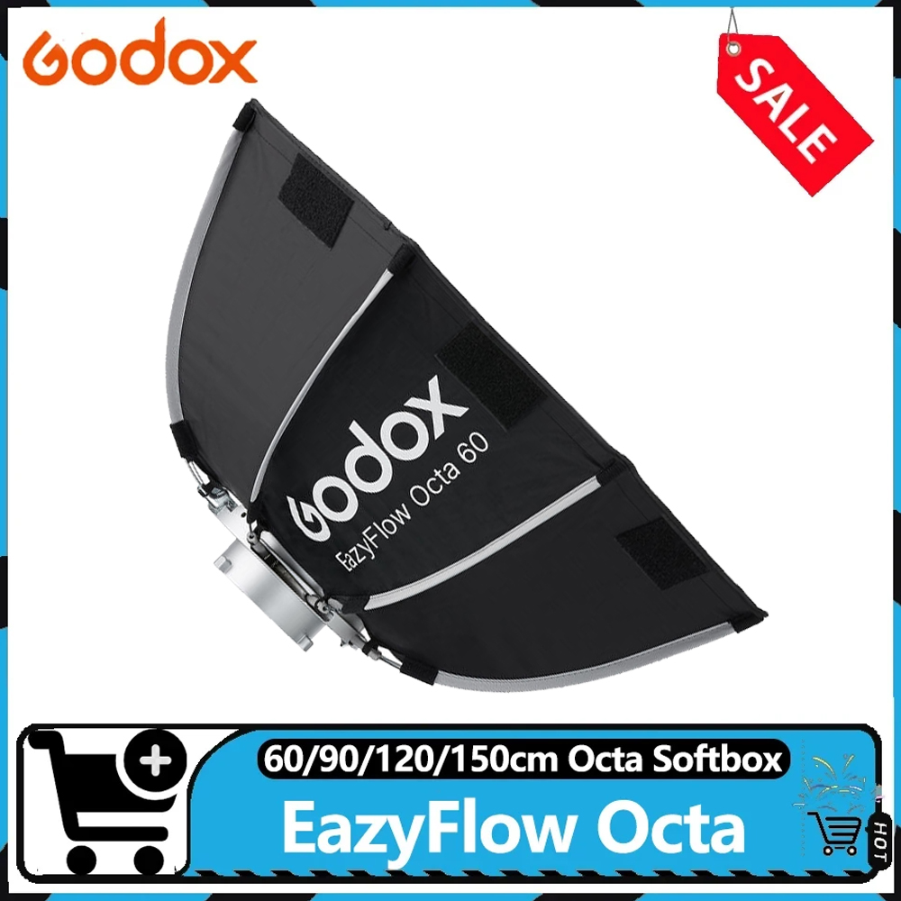 Софтбокс Godox EazyFlow Series – обзор и цена Photography Studio Lighting Set Up