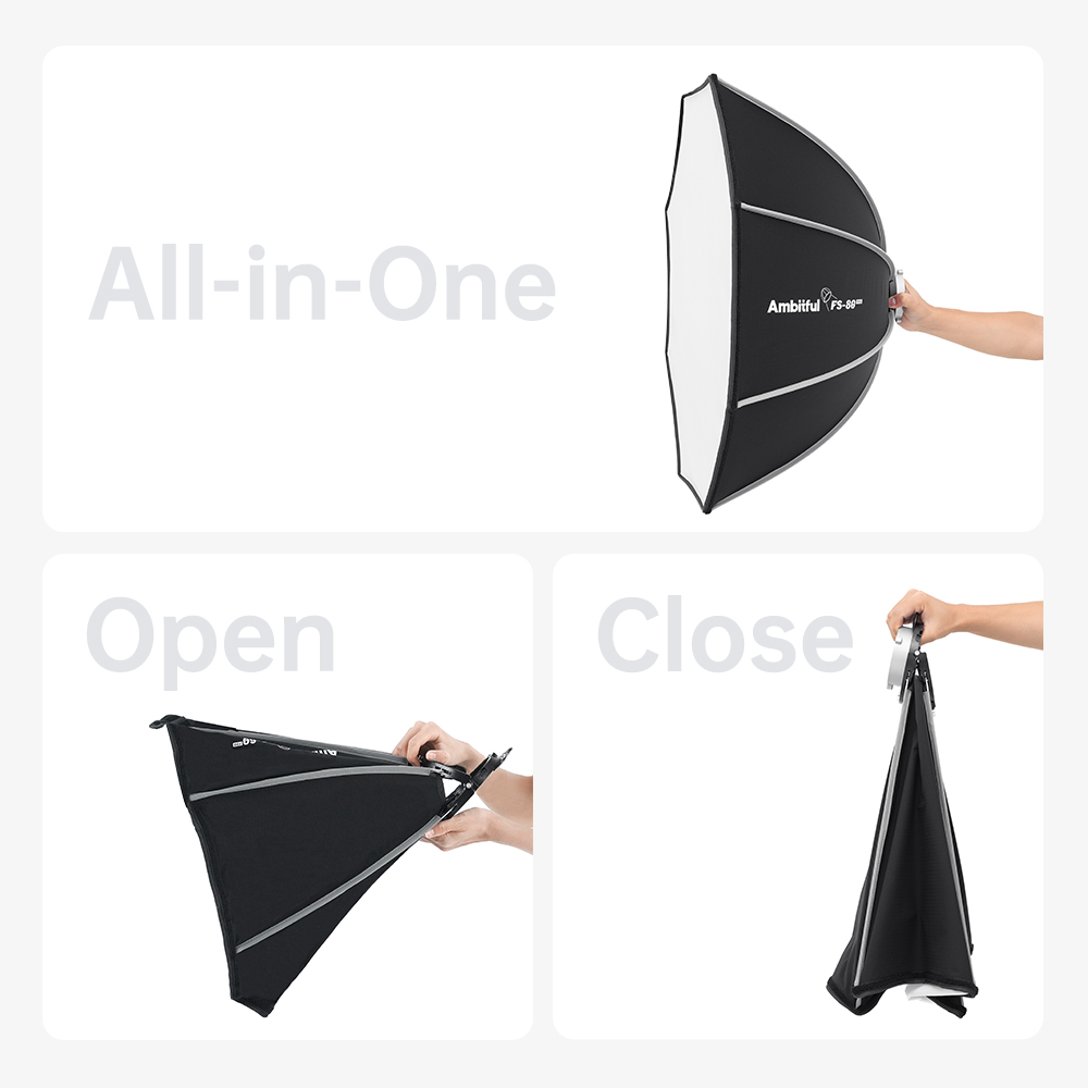 Световой бокс AMBITFUL FS80PRO – обзор и цена Photography Studio Lighting Set Up